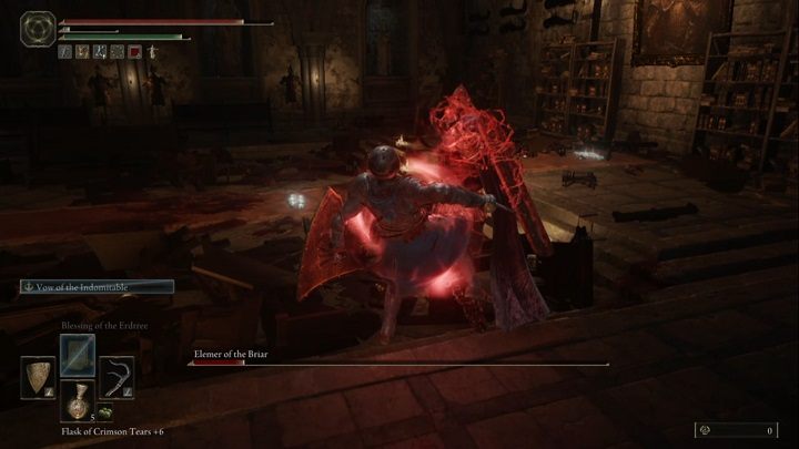 Może się też zdarzyć, że przeciwnik Was schwyci - Elden Ring: Elemer od Głogu (Elemer of the Briar) - boss, jak pokonać? - Elden Ring - poradnik do gry