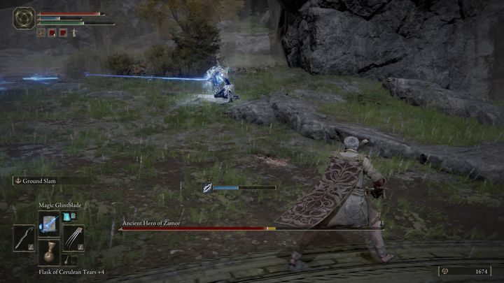 Zdecydowanie lepszym rozwiązaniem będzie wyekwipowanie wolniejszych zaklęć, jak np - Elden Ring: Pradawny bohater z Zamor (Ancient Hero of Zamor) - boss, jak pokonać? - Elden Ring - poradnik do gry