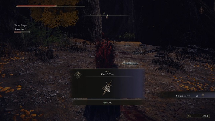 Za pokonanie Rycerza Tygla Siluria otrzymacie Runy (25 000) oraz wielką włócznię Drzewo Silurii (Silurias Tree) - Elden Ring: Rycerz Tygla (Crucible Knight) - boss, jak pokonać? - Elden Ring - poradnik do gry