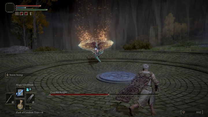 Rycerz Tygla posiada również atak ogonem - Elden Ring: Rycerz Tygla (Crucible Knight) - boss, jak pokonać? - Elden Ring - poradnik do gry