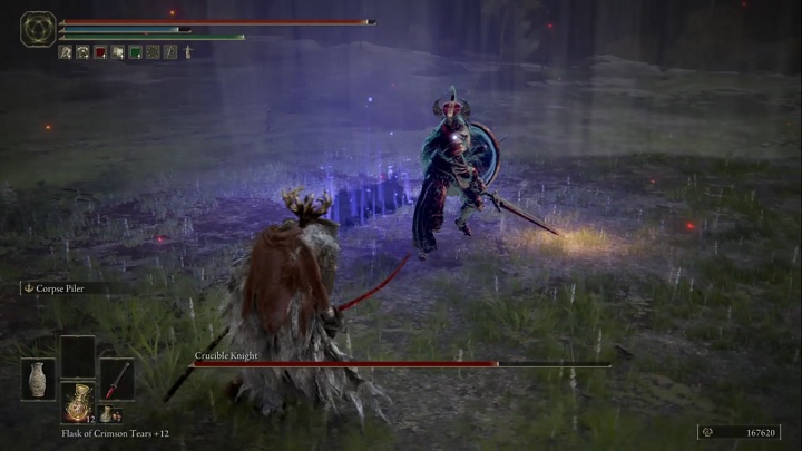 Rycerze Tygla walczą bardzo agresywnie, najczęściej używając miecza - Elden Ring: Rycerz Tygla (Crucible Knight) - boss, jak pokonać? - Elden Ring - poradnik do gry