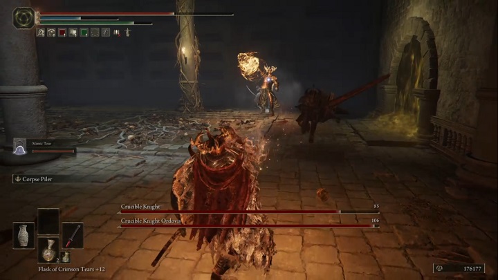 Kiedy przyjdzie Wam walczyć z Ordovisem, najpierw zlikwidujcie jego pomocnika z włócznią - Elden Ring: Rycerz Tygla (Crucible Knight) - boss, jak pokonać? - Elden Ring - poradnik do gry