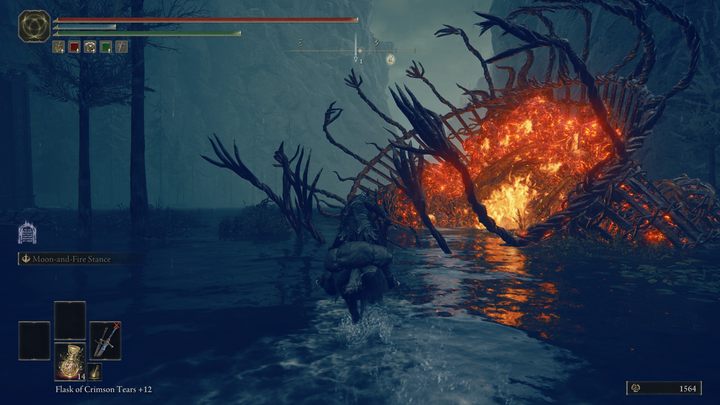 Kierujcie się wzdłuż rzeki, podążając na południe - Shadow of the Erdtree: Jak dotrzeć do Lasu Otchłani? - Elden Ring - poradnik do gry