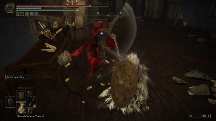 Efekt odbijającej twardo-łzy trwa pięć minut po wypiciu eliksiru - najbardziej przydaje się zatem podczas walk z bossami niż podczas eksploracji - Shadow of the Erdtree: Jak działa odbijająca twardo-łza? - Elden Ring - poradnik do gry