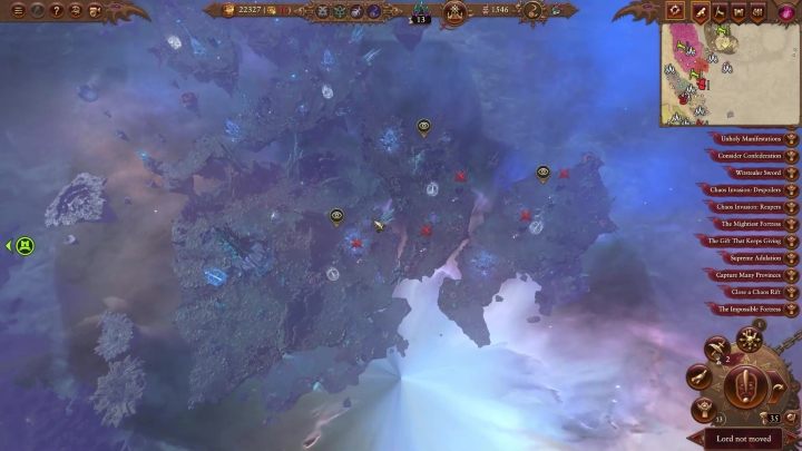 Wchodząc do tej krainy musicie wiedzieć, że jest ona najtrudniejsza do nawigacji ze wszystkich Królestw Chaosu - Total War Warhammer 3: Królestwo Tzeentch - Total War Warhammer 3 - poradnik do gry