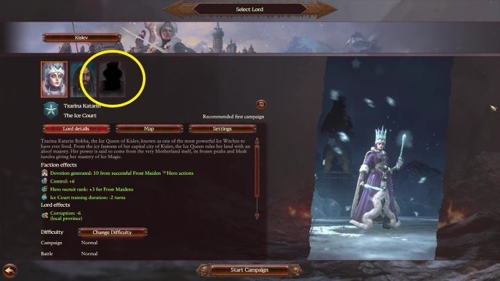 Aby go odblokować należy rozpocząć kampanię Carycą Katarzyną i zdobyć nią poziom 10 - Total War Warhammer 3: Borys Ursus - jak odblokować? - Total War Warhammer 3 - poradnik do gry