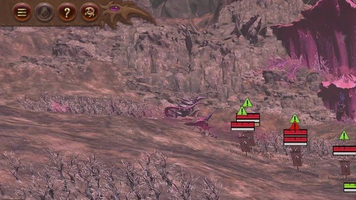 W lewym górnym rogu znajdują się różne opcje - Total War Warhammer 3: Bitwy - Total War Warhammer 3 - poradnik do gry