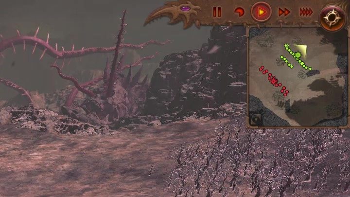 W prawym górnym rogu możecie zobaczyć manipulator czasem - Total War Warhammer 3: Bitwy - Total War Warhammer 3 - poradnik do gry