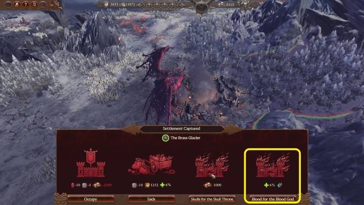 Wybranie tej opcji sprawi, że pojawi się dodatkowa podległa Wam armia - Total War Warhammer 3: Khorne - unikalne mechaniki - Total War Warhammer 3 - poradnik do gry