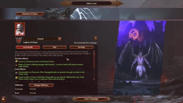 Jest to postać, której imię wybieracie sami - Total War Warhammer 3: Demony Chaosu - wojsko - Total War Warhammer 3 - poradnik do gry