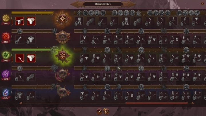 Hołd zapewni Wam dostęp unikatowych bonusów pochodzących od boga danej frakcji (tj - Total War Warhammer 3: Demony Chaosu - unikalne mechaniki - Total War Warhammer 3 - poradnik do gry