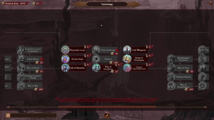 Dodatkowym utrudnieniem jest to, że za niektóre technologie trzeba płacić Grymuarami - Total War Warhammer 3: Tzeentch, Technologie i budynki - jakie na początek? - Total War Warhammer 3 - poradnik do gry