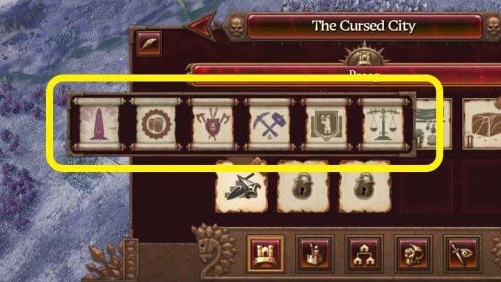 Jest kilka rodzajów budynków - Total War Warhammer 3: Rozwój osad, budynki i klimat - Total War Warhammer 3 - poradnik do gry