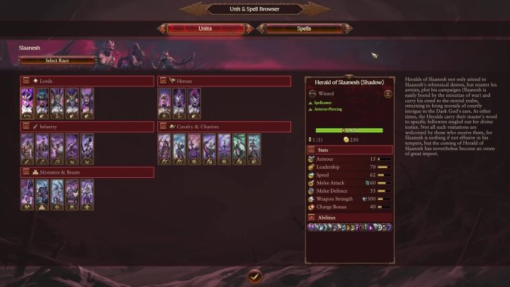 Jednostki dzielą się na różne rodzaje - Total War Warhammer 3: Jednostki - Total War Warhammer 3 - poradnik do gry