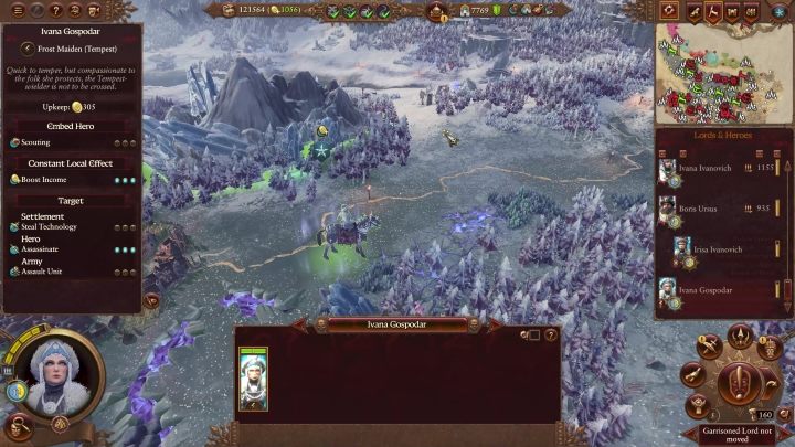 Lord działający poza armią działa jako wsparcie dla prowincji - Total War Warhammer 3: Zastosowanie - Total War Warhammer 3 - poradnik do gry