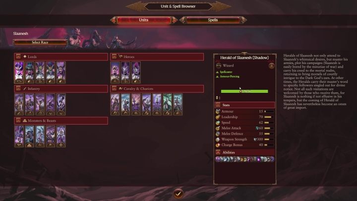 Niestety za swoją mobilność zapłacili cenę w postaci niskich parametrów pancerza - Total War Warhammer 3: Slaanesh - wojsko - Total War Warhammer 3 - poradnik do gry