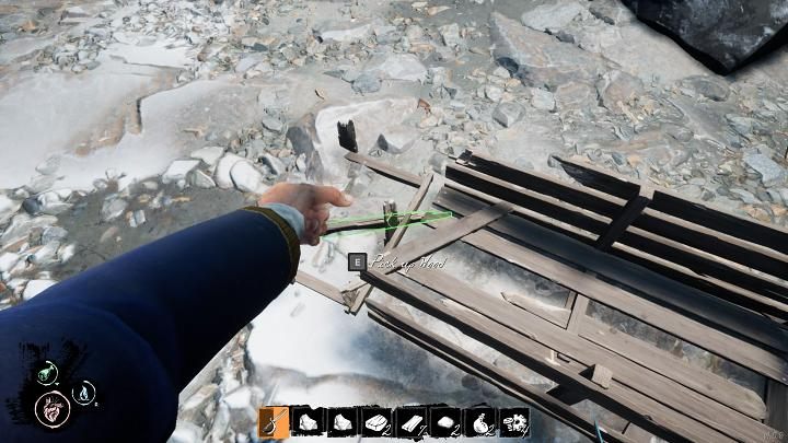 Drewno i kamienie to jedne z podstawowych surowców gry Dread Hunger - Dread Hunger: Porady na start - Dread Hunger - poradnik do gry