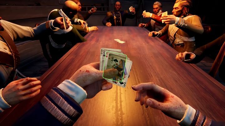 Na początku każdy z Graczy otrzymuje po 5 kart i może zdecydować, które karty chce wymienić (pomiędzy poszczególnymi kartami przechodzi się kółkiem myszy) - jest na to około 30 sekund - Dread Hunger: Poker - zasady gry - Dread Hunger - poradnik do gry