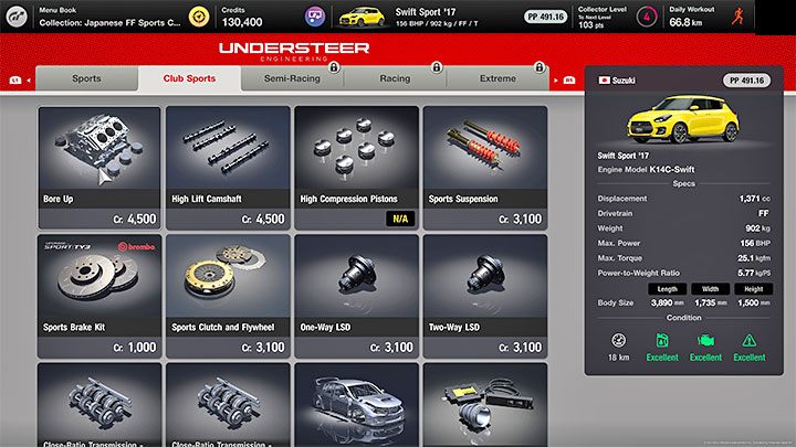 Ten rozdział ma praktycznie identyczne założenia do menu 3 - Gran Turismo 7: Kariera - Rozdziały / Menu 1-10 - Gran Turismo 7 - poradnik do gry