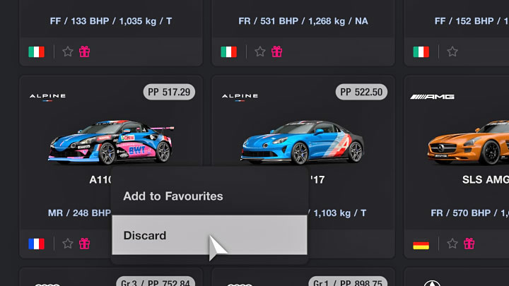 Jeżeli za wszelką cenę chcecie oczyścić garaż z duplikatów lub samochodów, które Was w ogóle nie interesują, to możecie usuwać permanentnie posiadane auta - Gran Turismo 7: Sprzedawanie samochdów - czy jest możliwe? - Gran Turismo 7 - poradnik do gry