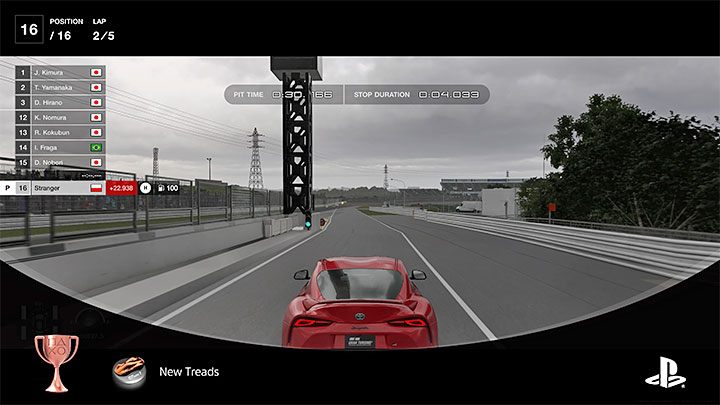 Sposób odblokowania: Zjechano do boksów podczas wyścigu i zmieniono opony - Gran Turismo 7: Trofea - lista wszystkich, poradnik trofeowy - Gran Turismo 7 - poradnik do gry