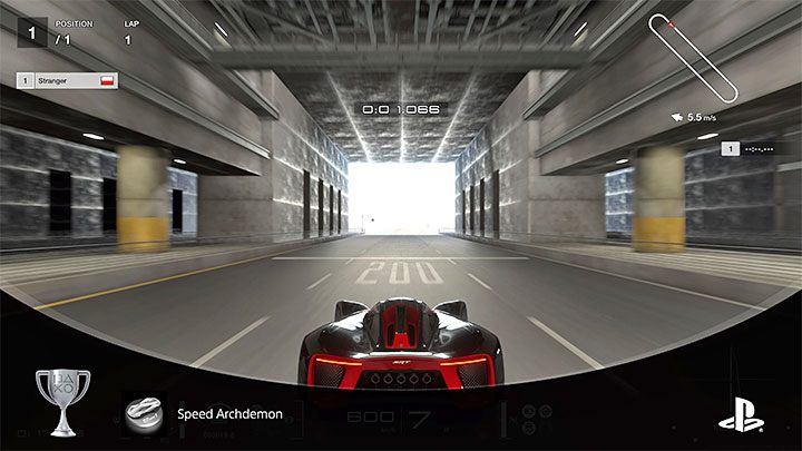 Po nabyciu pojazdu wybierzcie dowolny wyścig lub próbę czasową na amerykańskim torze Special Stage Route X, który odblokujecie po zaliczeniu menu 26 trybu kampanii - Gran Turismo 7: Trofea - lista wszystkich, poradnik trofeowy - Gran Turismo 7 - poradnik do gry