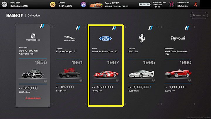 Sposób odblokowania: Zdobyto trzy legendarne samochody wyścigowe, których przeznaczeniem było wygrywać wyścigi 24-godzinne - Gran Turismo 7: Trofea - lista wszystkich, poradnik trofeowy - Gran Turismo 7 - poradnik do gry