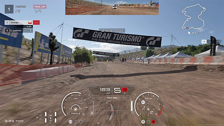 Wyścig ten nie jest łatwo zaliczyć bez zderzeń z pojazdem konkurenta - Gran Turismo 7: Grind i zarabianie kredytów - Fishermans Ranch - Gran Turismo 7 - poradnik do gry