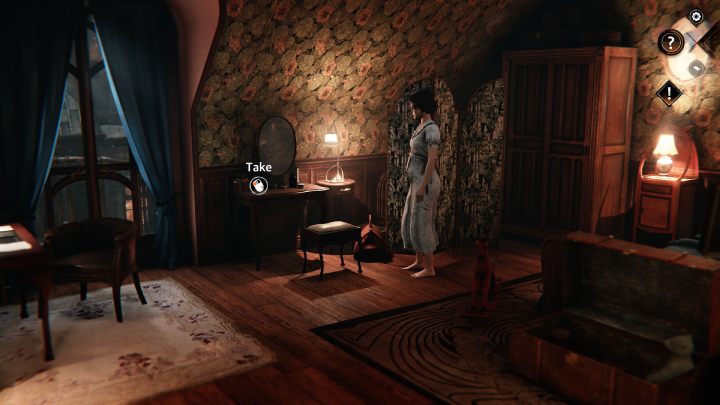 Lekarstwo leży na stoliku z lustrem - Syberia The World Before: Vaghen - dom rodziny Roze, zima 1937(Vaghen - Rozes house, winter 1937) - solucja, opis przejścia - Syberia The World Before - poradnik do gry