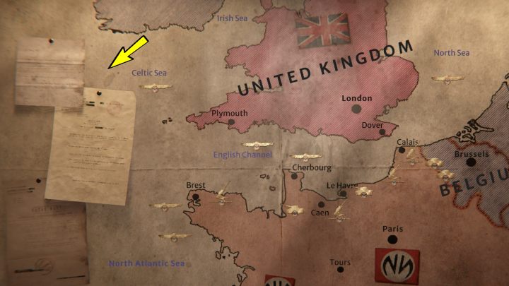 Po lewej stronie znajdziecie raporty ze wskazówkami dotyczącymi umieszczenia odpowiednich jednostek na mapie - Syberia The World Before: Londyn - MSZ (London - Foreign Office) - solucja, opis przejścia - Syberia The World Before - poradnik do gry