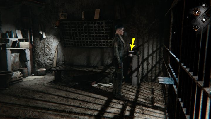 Skorzystajcie z kranu przy ścianie - Syberia The World Before: Obszar Żelaznej Tajgi - kopalnia soli, zima 2004 cześć 1 (Iron Taiga area - salt mine, winter 2004 part 1) - solucja, opis przejścia - Syberia The World Before - poradnik do gry