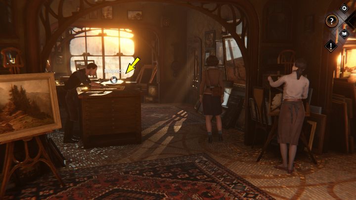 Przeczytajcie list rekrutacyjny od Gustava oraz dyplom, znajdujący się na ladzie przy drzwiach - Syberia The World Before: Vaghen - dom rodziny Roze, wiosna 1937 (Vaghne - Rozes family house, spring 1937) - solucja, opis przejścia - Syberia The World Before - poradnik do gry