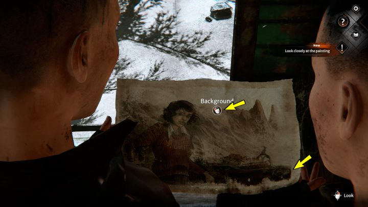 Zbadajcie podpis w prawym dolnym rogu oraz tło obrazu - Syberia The World Before: Obszar Żelaznej Tajgi - kopalnia soli, zima 2004 część 2 (Iron Taiga area - salt mine, winter 2004) - solucja, opis przejścia - Syberia The World Before - poradnik do gry