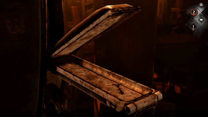 Zejdźcie na parter budynku i zbadajcie wózek inwalidzki Leni - Syberia The World Before: Vaghen - schronisko Silberspiegel, jesień 2005 część 4 (Vaghen - Silberspiegel refuge, autumn 2005 part 4) - solucja, opis przejścia - Syberia The World Before - poradnik do gry