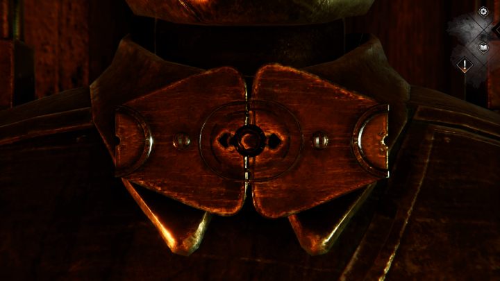 Wróćcie do pokoju Leni, podejdźcie do maszyny i zbadajcie jego muszkę - Syberia The World Before: Vaghen - schronisko Silberspiegel, jesień 2005 część 4 (Vaghen - Silberspiegel refuge, autumn 2005 part 4) - solucja, opis przejścia - Syberia The World Before - poradnik do gry