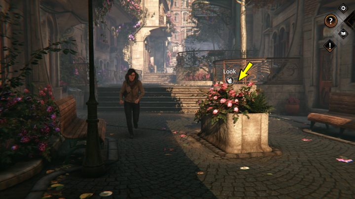 3 - Syberia The World Before: Vaghen - dzielnica kwiatowa, jesień 2005 część 1 (Vaghen - flower district, autumn 2005 part 1) - solucja, opis przejścia - Syberia The World Before - poradnik do gry