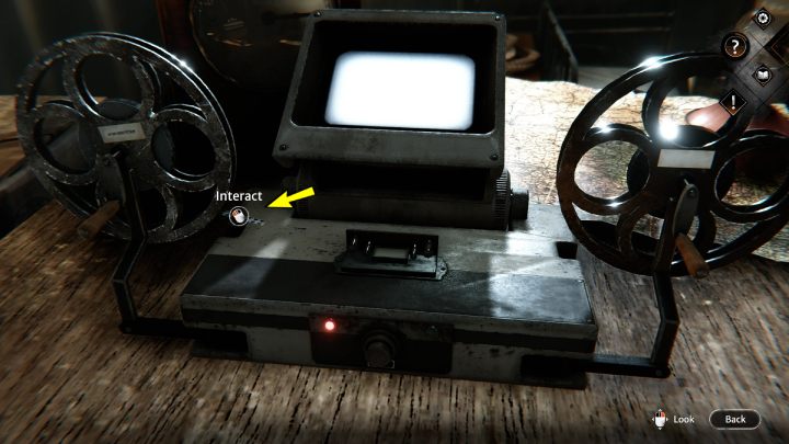 Podnieście ekran do góry - Syberia The World Before: Vaghen - schronisko Silberspiegel, lato 1937 część 2 (Vaghen: Silberspiegel refuge, summer 1937 part 2) - solucja, opis przejścia - Syberia The World Before - poradnik do gry