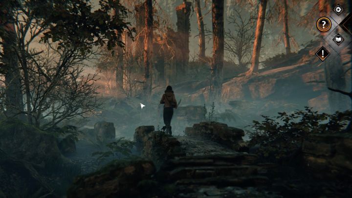 Podążajcie drogą, aż dojdziecie do cmentarza - Syberia The World Before: Wyspa Baden, cmentarz część 1 (Baden Island part 1) - solucja, opis przejścia - Syberia The World Before - poradnik do gry