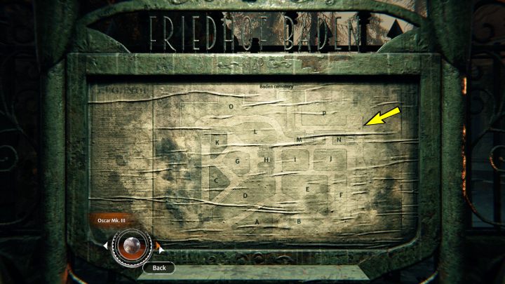 Gdy dotrzecie do cmentarza, połóżcie Oskara przy tablicy z mapą - Syberia The World Before: Wyspa Baden, cmentarz część 1 (Baden Island part 1) - solucja, opis przejścia - Syberia The World Before - poradnik do gry