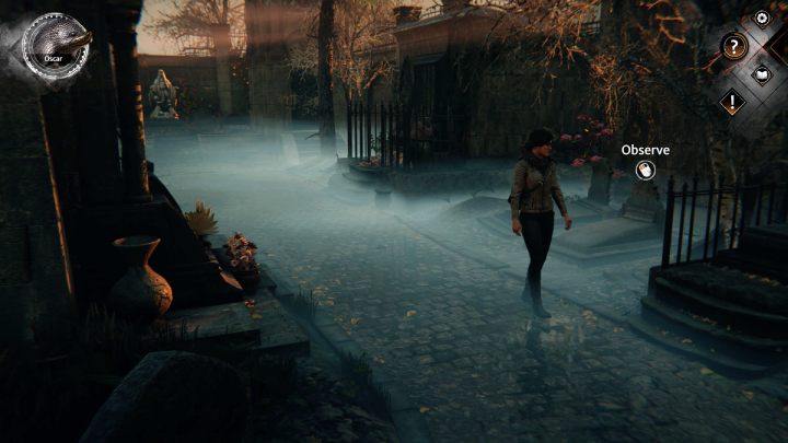 Grób O-8 znajduje się w lewej górnej części cmentarza - Syberia The World Before: Wyspa Baden, cmentarz część 1 (Baden Island part 1) - solucja, opis przejścia - Syberia The World Before - poradnik do gry