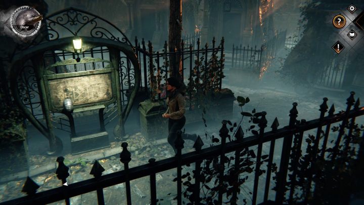 Wróćcie do głównej bramy cmentarza - Syberia The World Before: Wyspa Baden, cmentarz część 2 - solucja, opis przejścia - Syberia The World Before - poradnik do gry