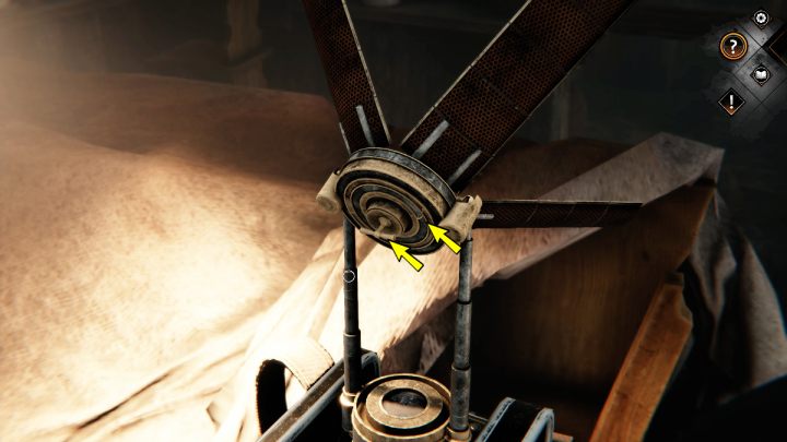 Następnie złapcie za uchwyt anteny i obróćcie ją do góry - Syberia The World Before: Vaghen - schronisko Silberspiegel 1944 (Vaghen - Silberspiegel refuge 1944) - solucja, opis przejścia - Syberia The World Before - poradnik do gry