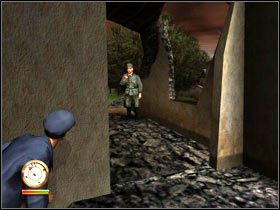 Kieruj się do oznaczonego na mapce budynku - [MISJA 16] Ambush! cz.3 | The Great Escape - The Great Escape - poradnik do gry