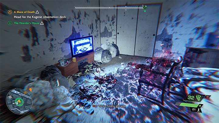 Udajcie się z powrotem na parter - Ghostwire Tokyo: Dom rupieciarza (The Hoarders House) - solucja, opis przejścia - Ghostwire Tokyo - poradnik do gry