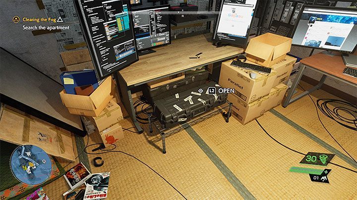 Otwarcie szerokiej walizki nagradzane jest otrzymaniem łuku - Ghostwire Tokyo: Usuwanie mgły (Clearing the Fog) - solucja, opis przejścia - Ghostwire Tokyo - poradnik do gry