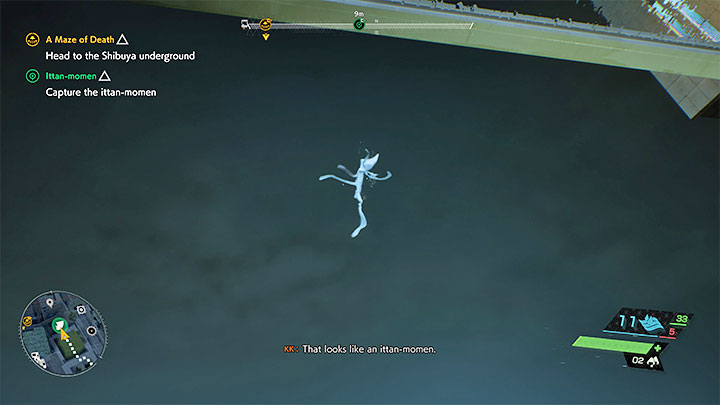 Obszar, w którym należy odnaleźć tytułową odmianę yokai, jest na północ od miejsca rozpoczęcia misji - Ghostwire Tokyo: Ittan-momen - solucja, opis przejścia - Ghostwire Tokyo - poradnik do gry