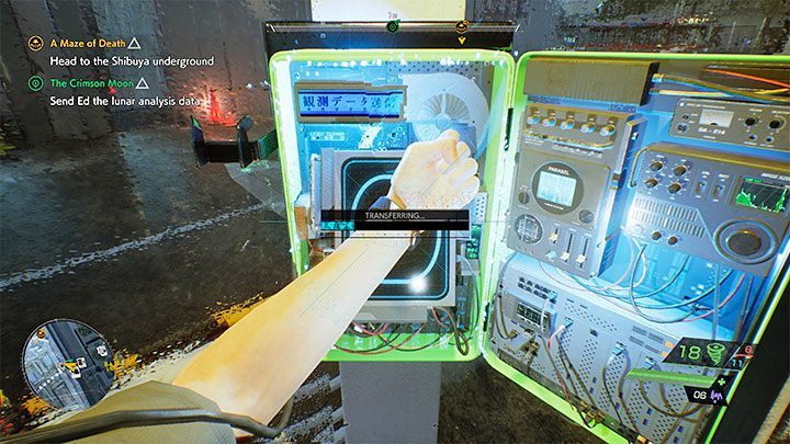 W celu dokończenia opisywanego questu musicie dotrzeć do oznaczonej budki telefonicznej - Ghostwire Tokyo: Karmazynowy księżyc (The Crimson Moon) - solucja, opis przejścia - Ghostwire Tokyo - poradnik do gry