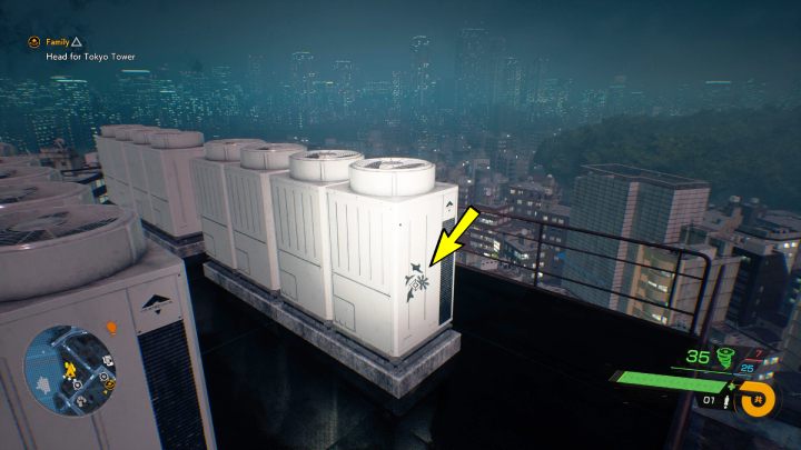 Relikt znajdziecie na dachu wieżowca na zachód od świątyni Toyoi - Ghostwire Tokyo: Relikty, północne Tokio (Relics Northern Tokyo) - lista wszystkich - Ghostwire Tokyo - poradnik do gry