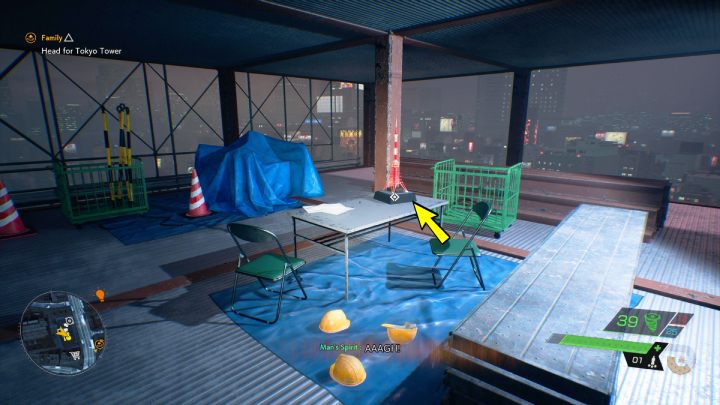 Relikt znajduje się na stoliku na najwyższym piętrze budowanego wieżowca, na wschód od świątyni Matsumi - Ghostwire Tokyo: Relikty, centralne Tokio (Relics, Central Tokio) - lista wszystkich - Ghostwire Tokyo - poradnik do gry