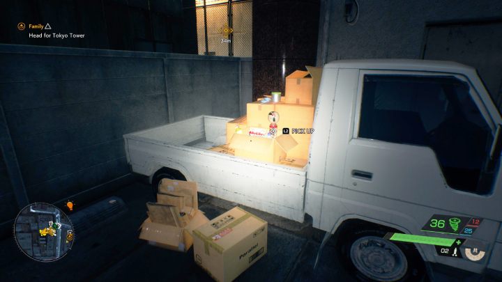 Relikt znajdziecie na kartonach na furgonetce przy szpitalu - Ghostwire Tokyo: Relikty, centralne Tokio (Relics, Central Tokio) - lista wszystkich - Ghostwire Tokyo - poradnik do gry